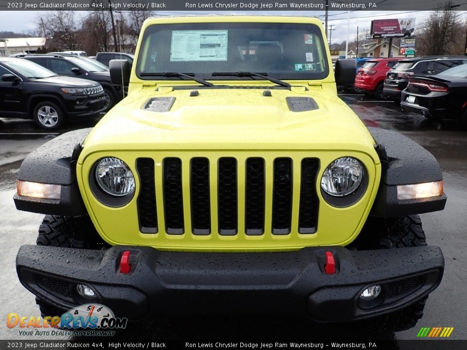 2023 Jeep Gladiator Rubicon 4x4 High Velocity / Black Photo #8