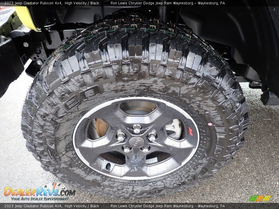 2023 Jeep Gladiator Rubicon 4x4 High Velocity / Black Photo #9