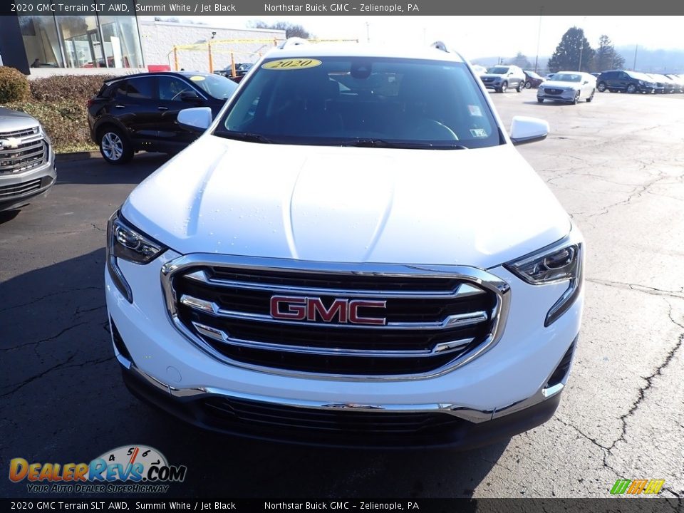 2020 GMC Terrain SLT AWD Summit White / Jet Black Photo #11