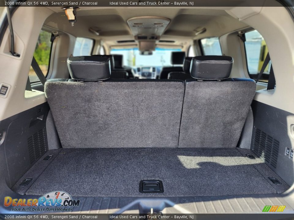 2008 Infiniti QX 56 4WD Serengeti Sand / Charcoal Photo #23