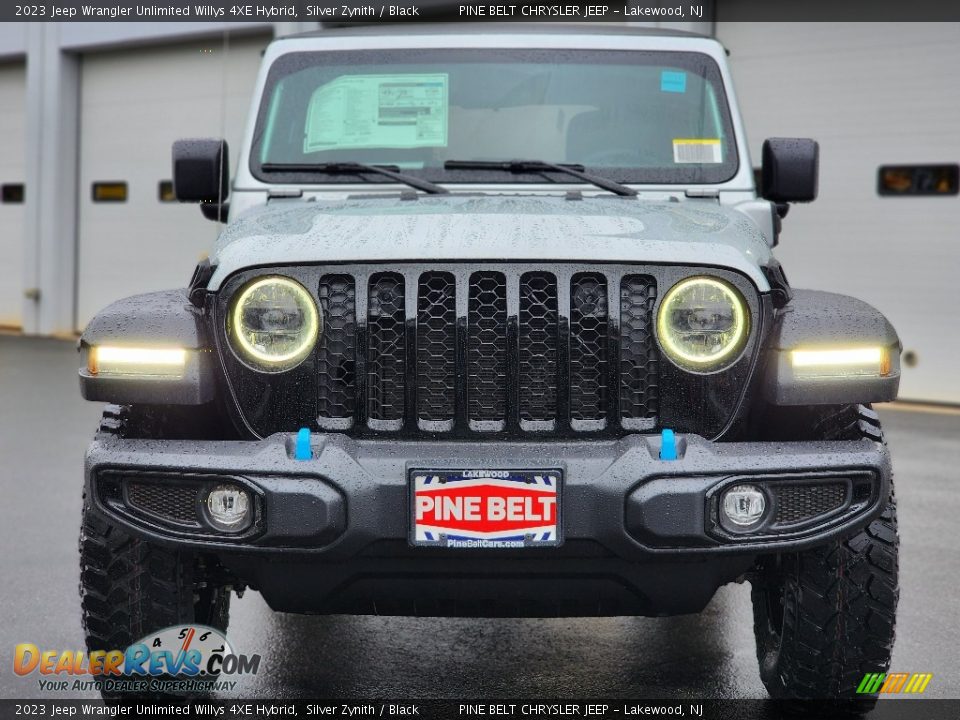 2023 Jeep Wrangler Unlimited Willys 4XE Hybrid Silver Zynith / Black Photo #2