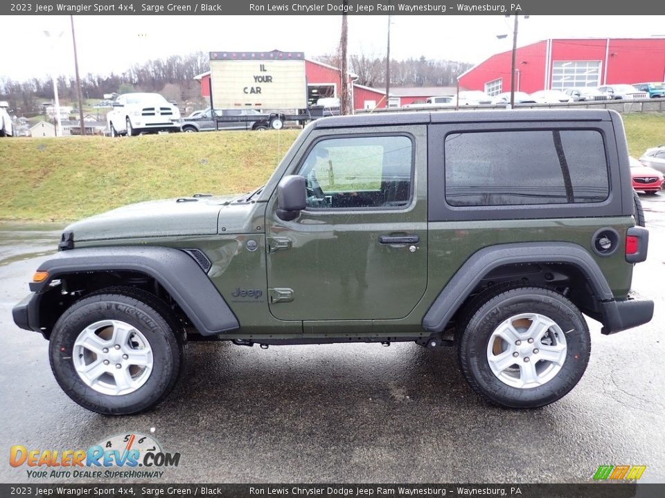 Sarge Green 2023 Jeep Wrangler Sport 4x4 Photo #2