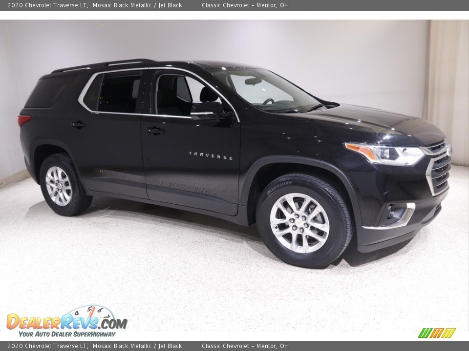 2020 Chevrolet Traverse LT Mosaic Black Metallic / Jet Black Photo #1