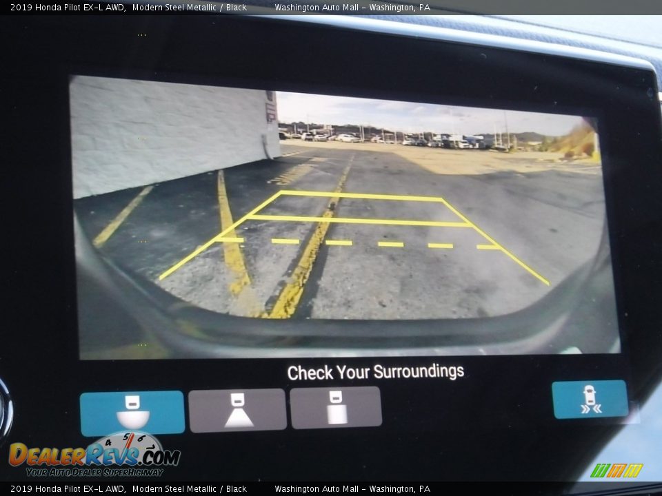 2019 Honda Pilot EX-L AWD Modern Steel Metallic / Black Photo #22