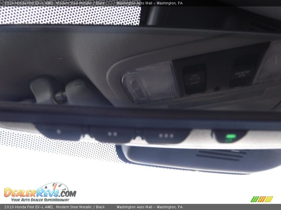 2019 Honda Pilot EX-L AWD Modern Steel Metallic / Black Photo #23