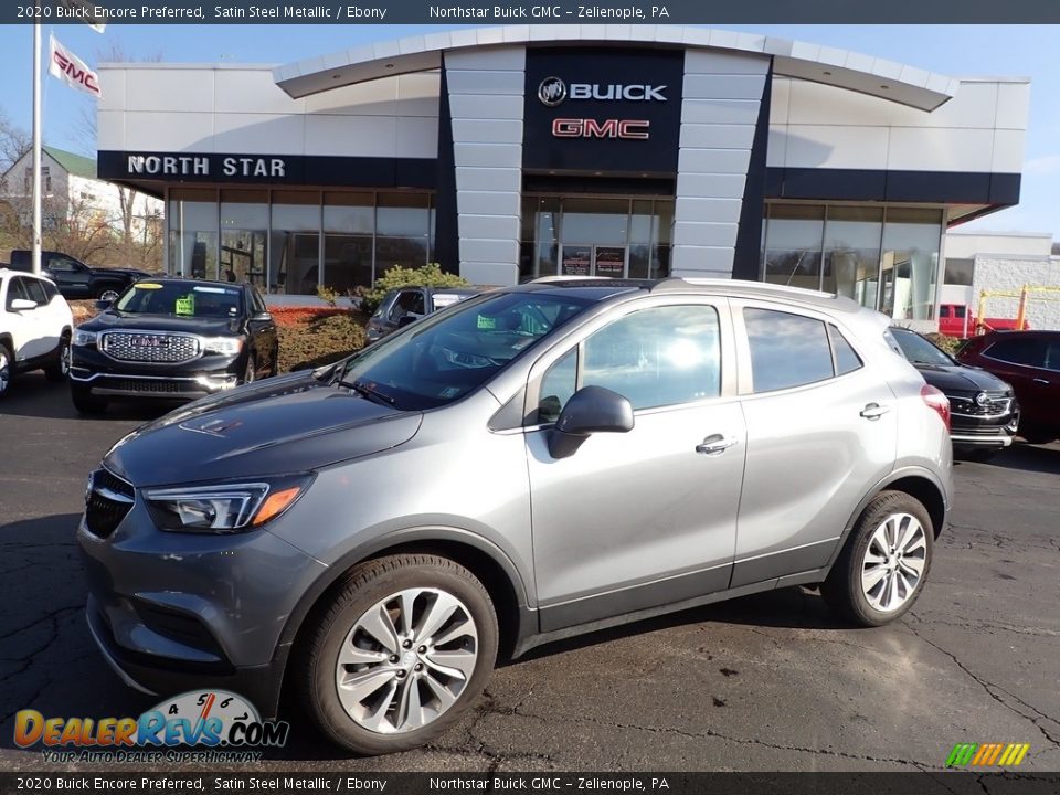 2020 Buick Encore Preferred Satin Steel Metallic / Ebony Photo #1