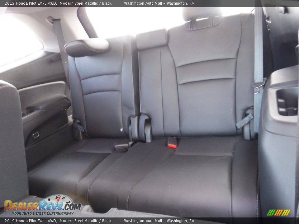 2019 Honda Pilot EX-L AWD Modern Steel Metallic / Black Photo #31
