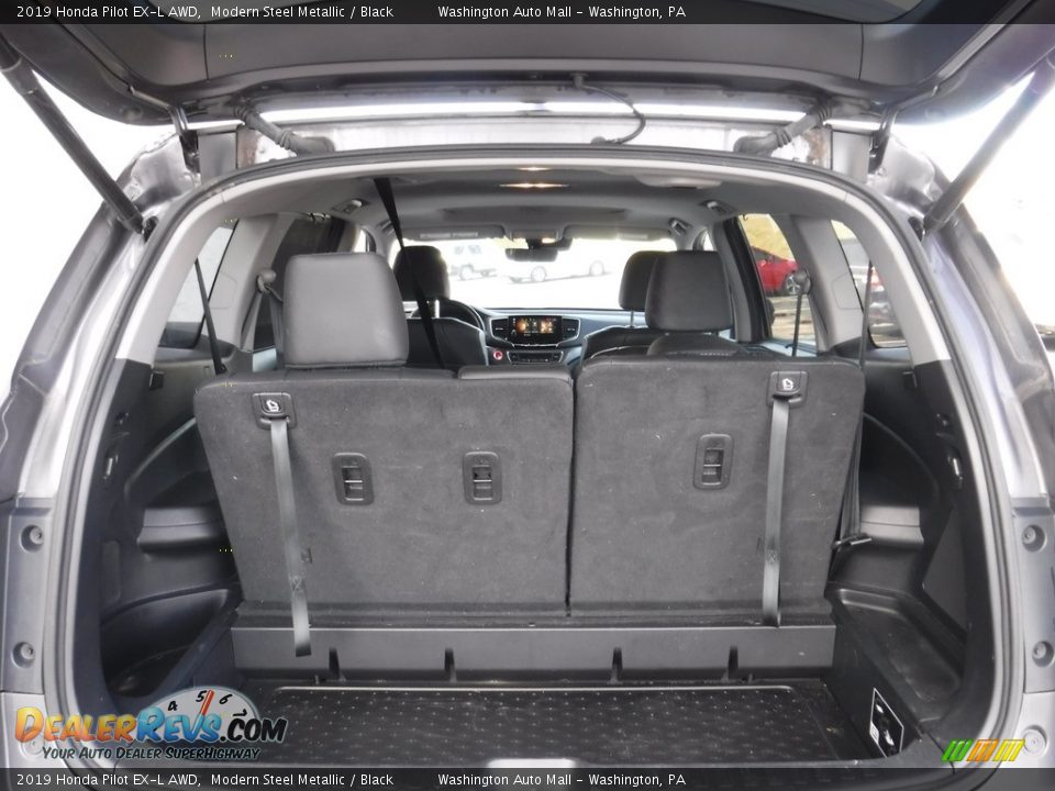 2019 Honda Pilot EX-L AWD Modern Steel Metallic / Black Photo #32