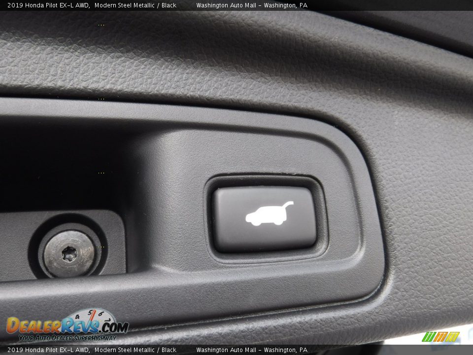 2019 Honda Pilot EX-L AWD Modern Steel Metallic / Black Photo #33