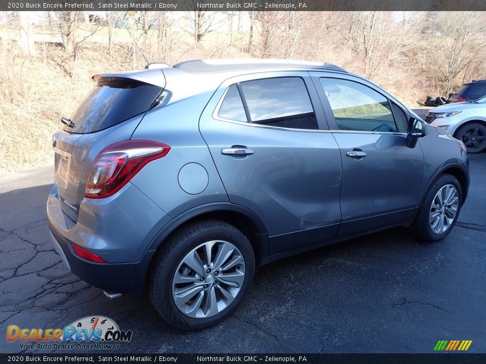 2020 Buick Encore Preferred Satin Steel Metallic / Ebony Photo #7