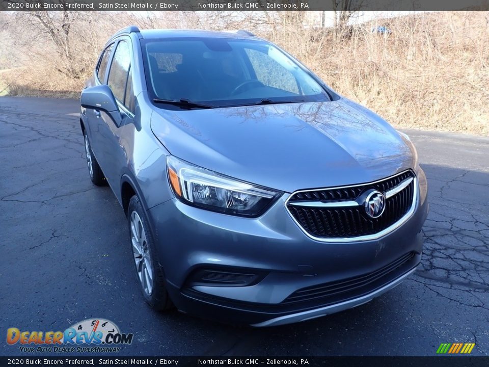 2020 Buick Encore Preferred Satin Steel Metallic / Ebony Photo #10