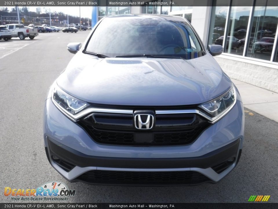2021 Honda CR-V EX-L AWD Sonic Gray Pearl / Black Photo #5