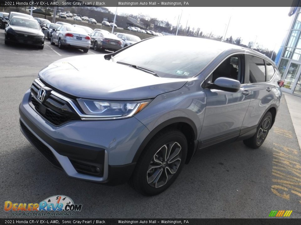 2021 Honda CR-V EX-L AWD Sonic Gray Pearl / Black Photo #6