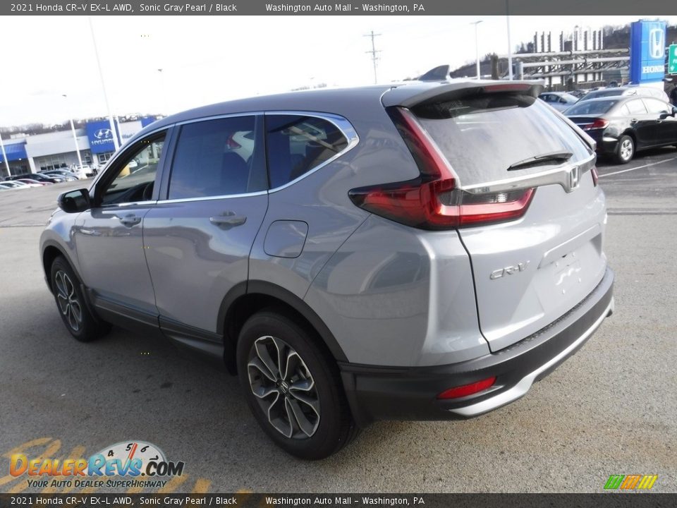 2021 Honda CR-V EX-L AWD Sonic Gray Pearl / Black Photo #8