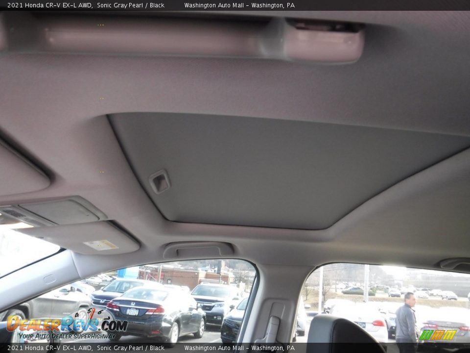 2021 Honda CR-V EX-L AWD Sonic Gray Pearl / Black Photo #12