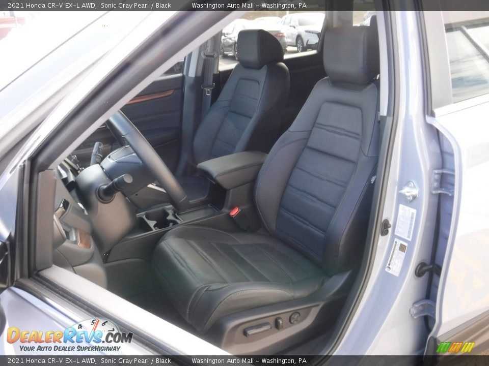 2021 Honda CR-V EX-L AWD Sonic Gray Pearl / Black Photo #14