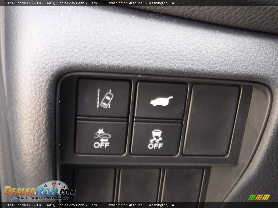 2021 Honda CR-V EX-L AWD Sonic Gray Pearl / Black Photo #16