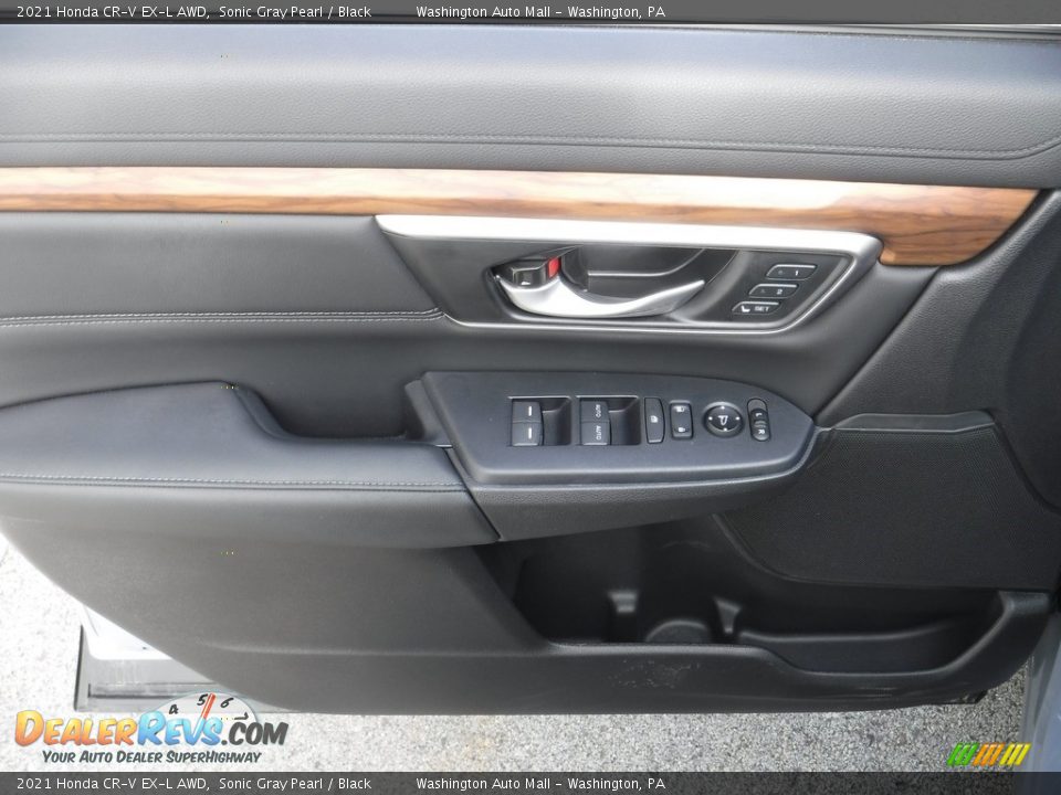 2021 Honda CR-V EX-L AWD Sonic Gray Pearl / Black Photo #17