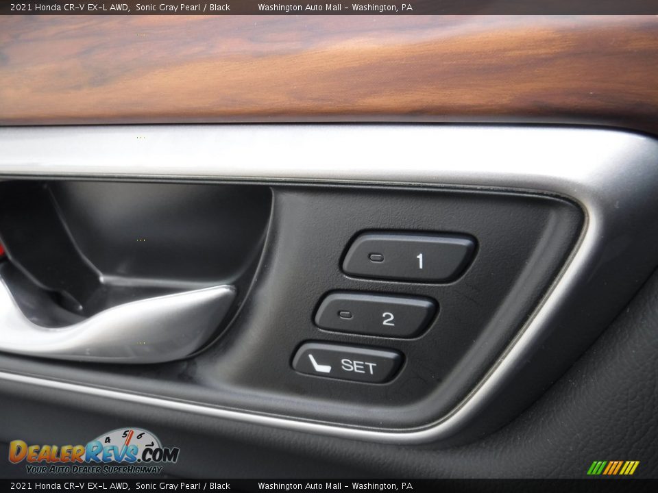 2021 Honda CR-V EX-L AWD Sonic Gray Pearl / Black Photo #18