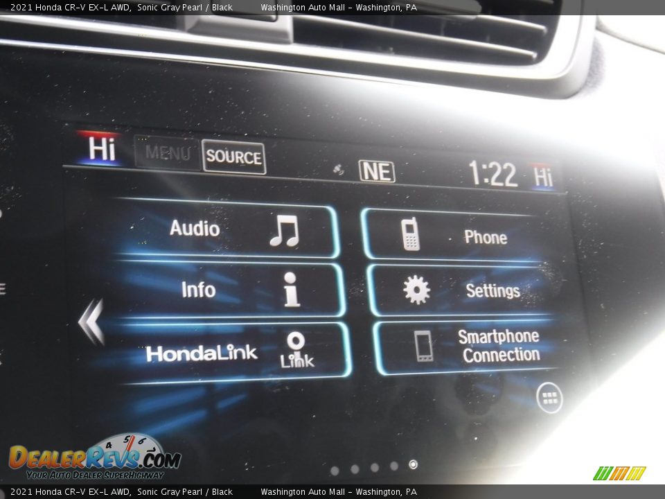2021 Honda CR-V EX-L AWD Sonic Gray Pearl / Black Photo #20
