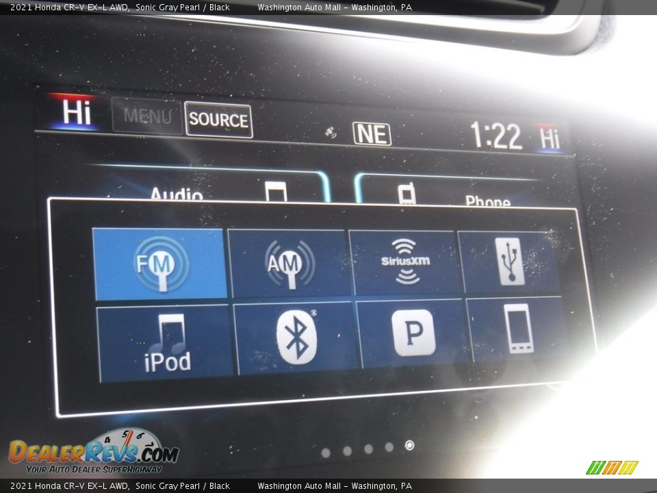 2021 Honda CR-V EX-L AWD Sonic Gray Pearl / Black Photo #21
