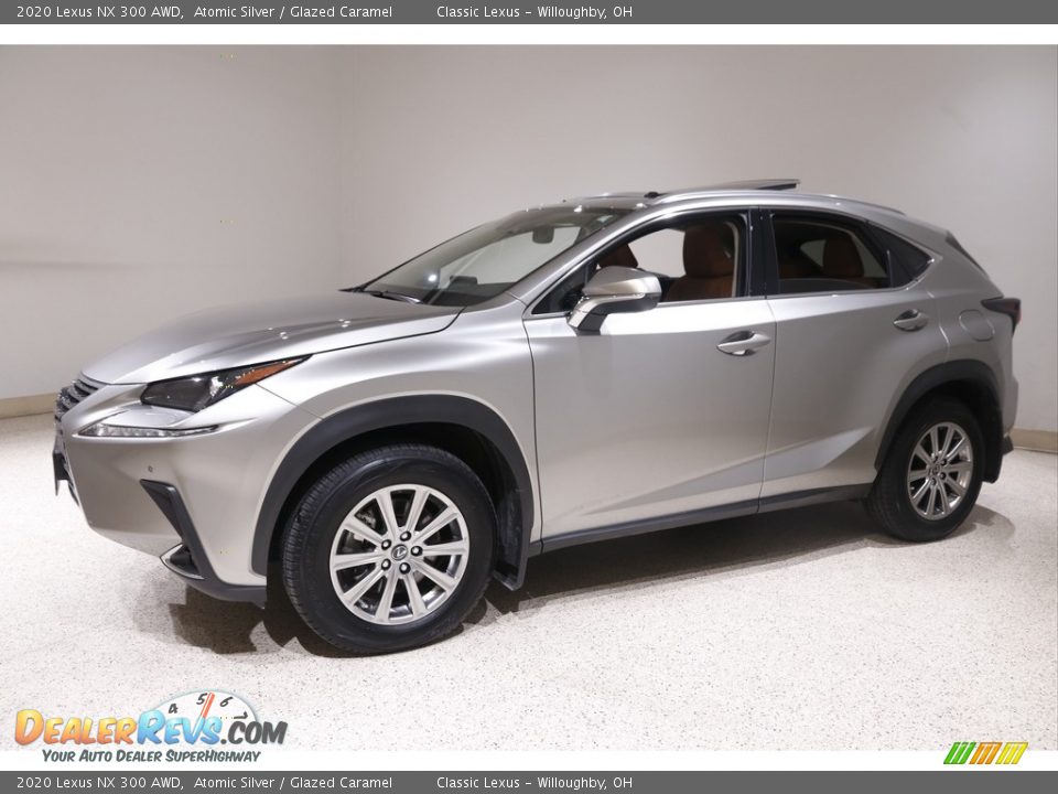 2020 Lexus NX 300 AWD Atomic Silver / Glazed Caramel Photo #3