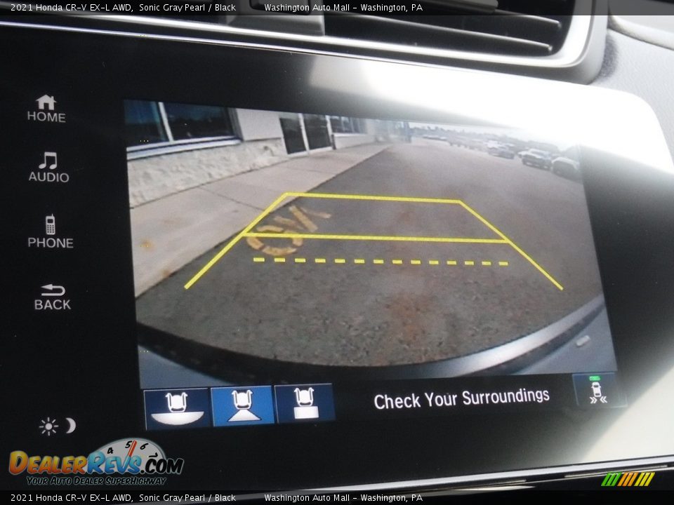 2021 Honda CR-V EX-L AWD Sonic Gray Pearl / Black Photo #22
