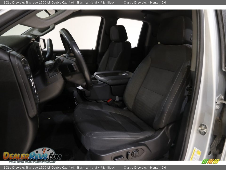 Front Seat of 2021 Chevrolet Silverado 1500 LT Double Cab 4x4 Photo #5