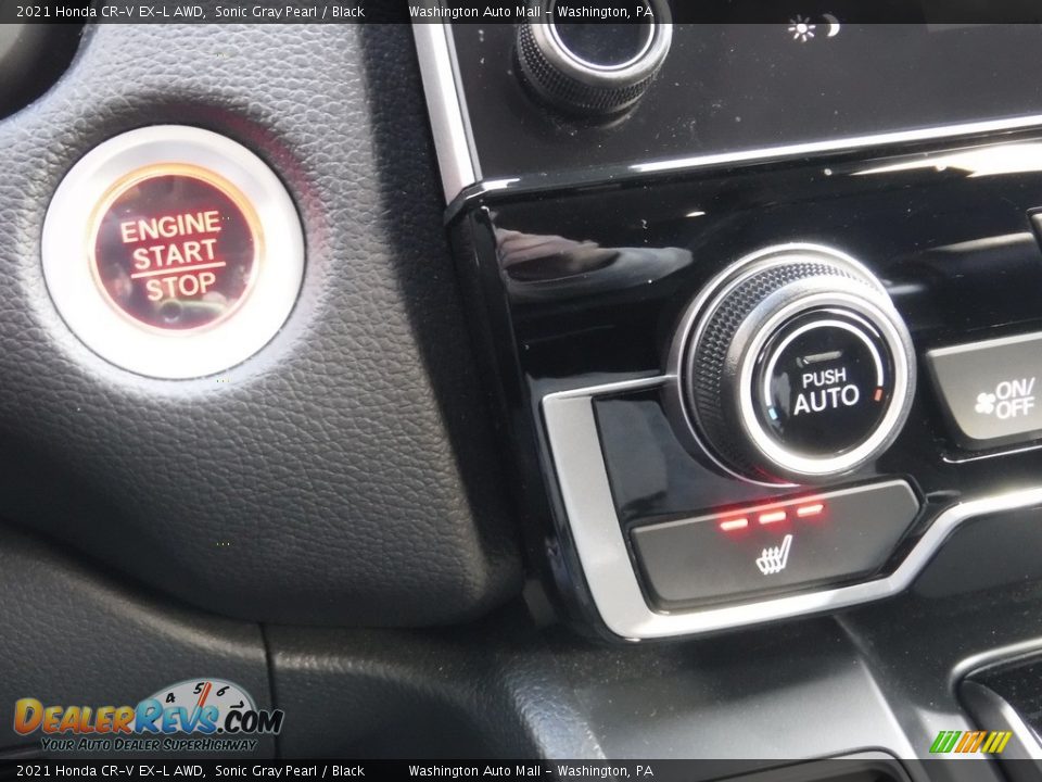 2021 Honda CR-V EX-L AWD Sonic Gray Pearl / Black Photo #23