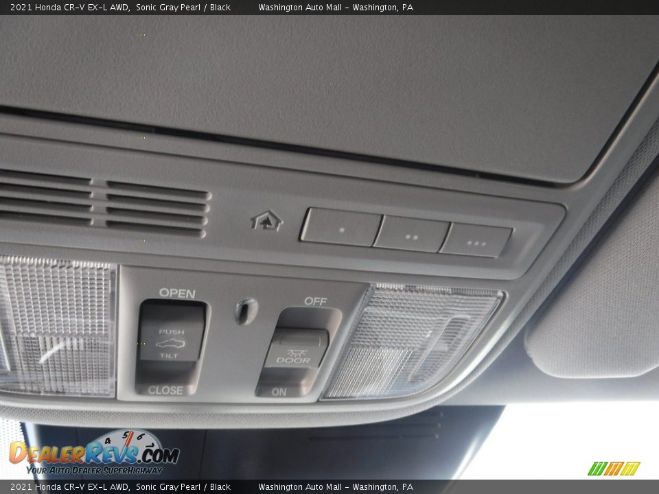 2021 Honda CR-V EX-L AWD Sonic Gray Pearl / Black Photo #24