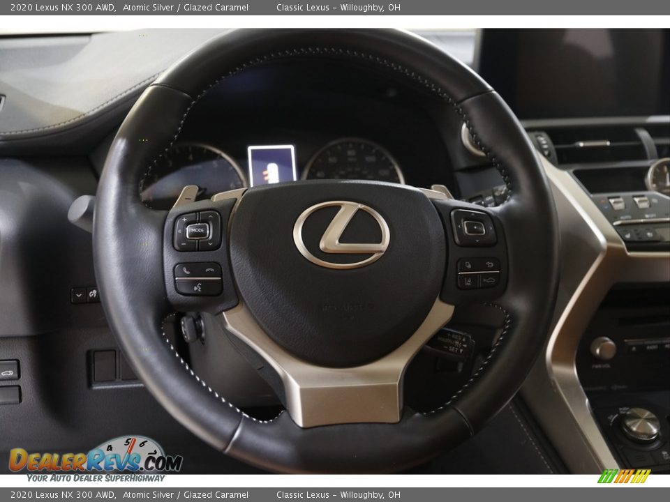 2020 Lexus NX 300 AWD Atomic Silver / Glazed Caramel Photo #7