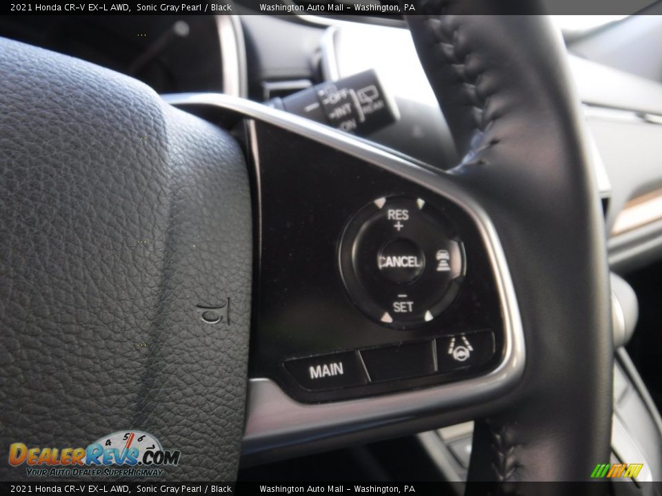 2021 Honda CR-V EX-L AWD Sonic Gray Pearl / Black Photo #27