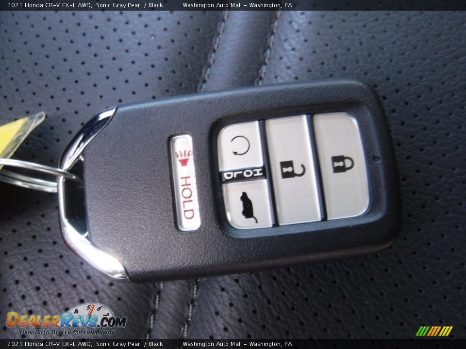 2021 Honda CR-V EX-L AWD Sonic Gray Pearl / Black Photo #32