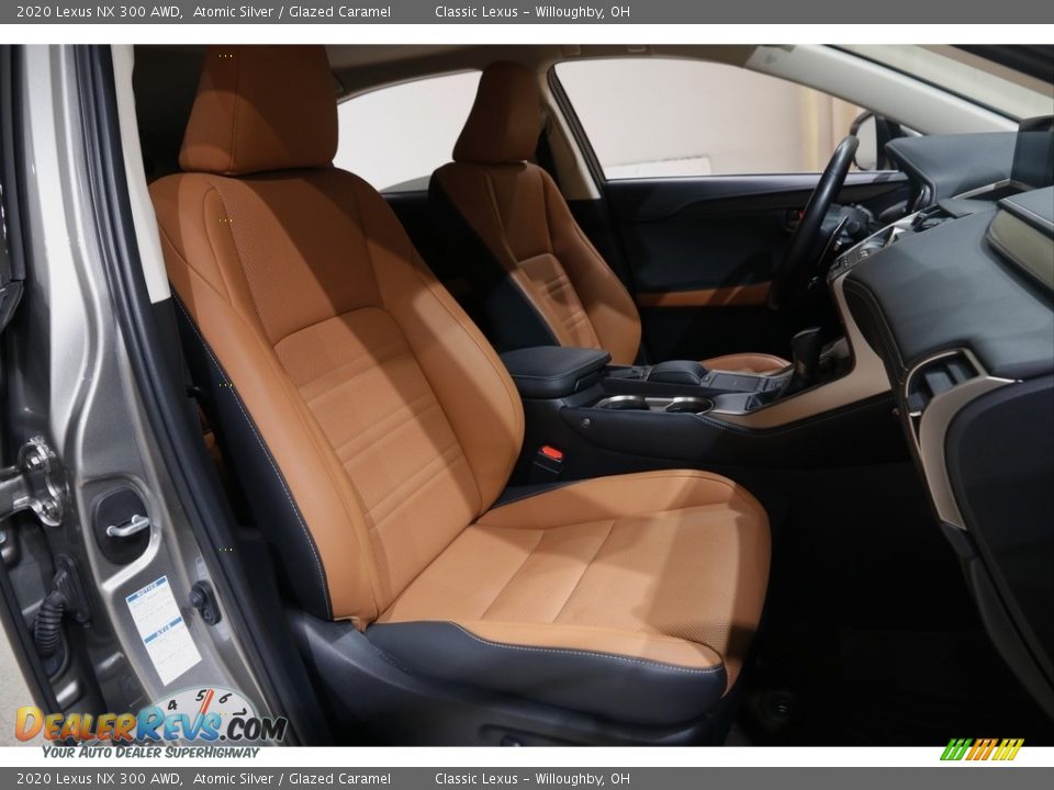 2020 Lexus NX 300 AWD Atomic Silver / Glazed Caramel Photo #18