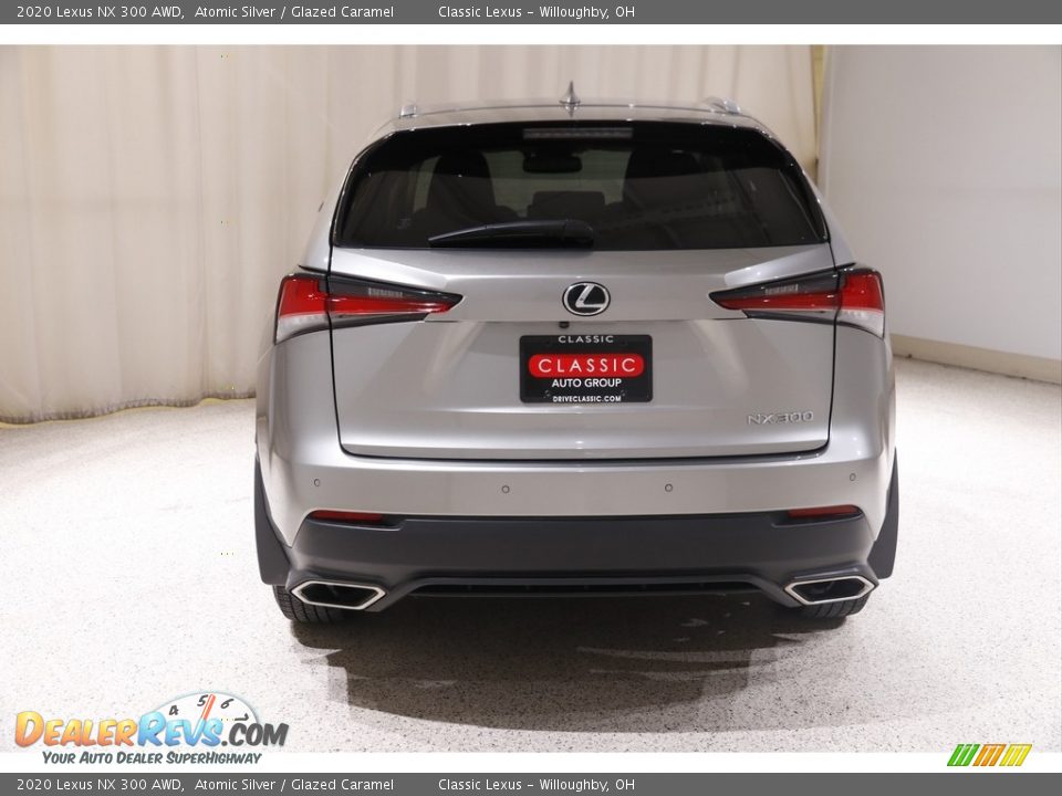 2020 Lexus NX 300 AWD Atomic Silver / Glazed Caramel Photo #21