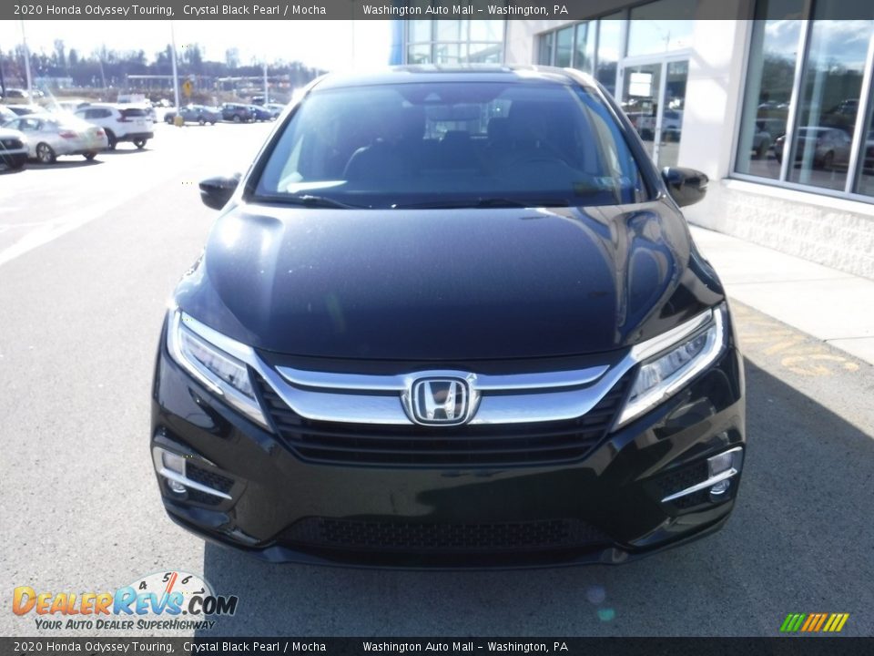 2020 Honda Odyssey Touring Crystal Black Pearl / Mocha Photo #5