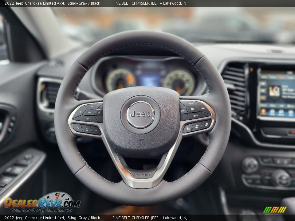 2022 Jeep Cherokee Limited 4x4 Steering Wheel Photo #13