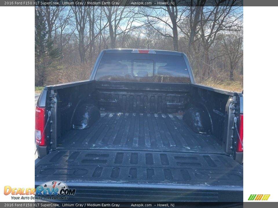 2016 Ford F150 XLT SuperCrew Lithium Gray / Medium Earth Gray Photo #19