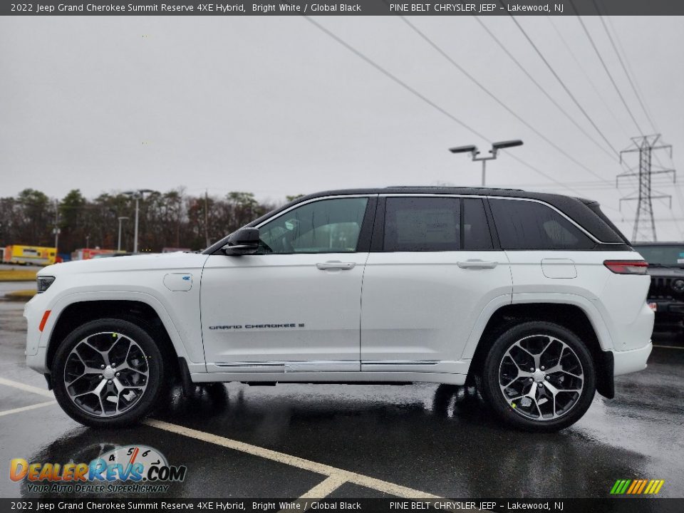 Bright White 2022 Jeep Grand Cherokee Summit Reserve 4XE Hybrid Photo #3