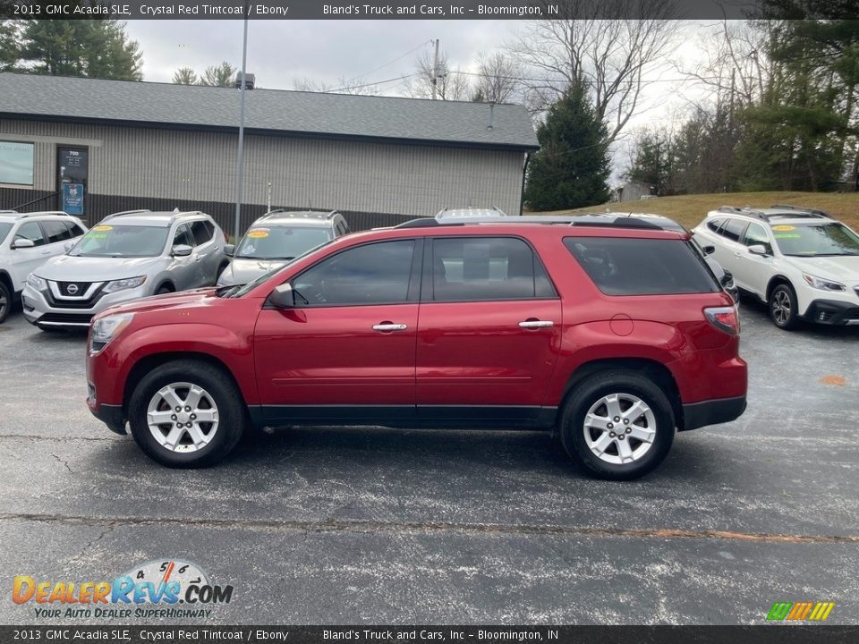 2013 GMC Acadia SLE Crystal Red Tintcoat / Ebony Photo #1