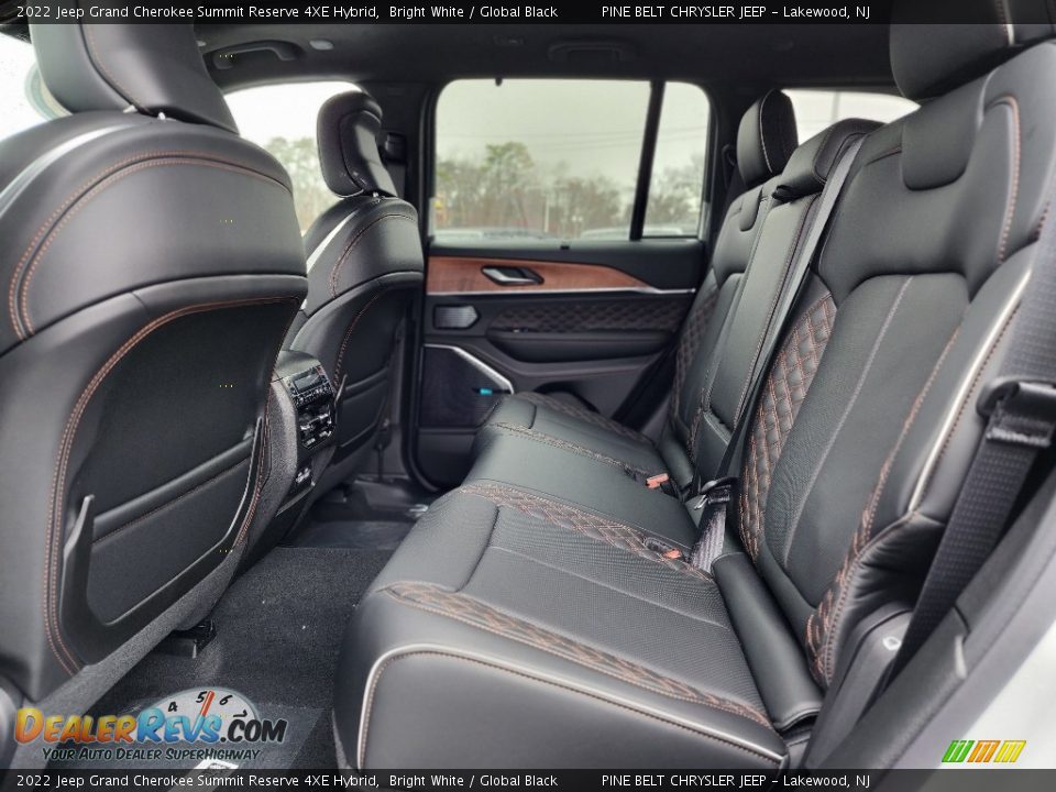 Rear Seat of 2022 Jeep Grand Cherokee Summit Reserve 4XE Hybrid Photo #7