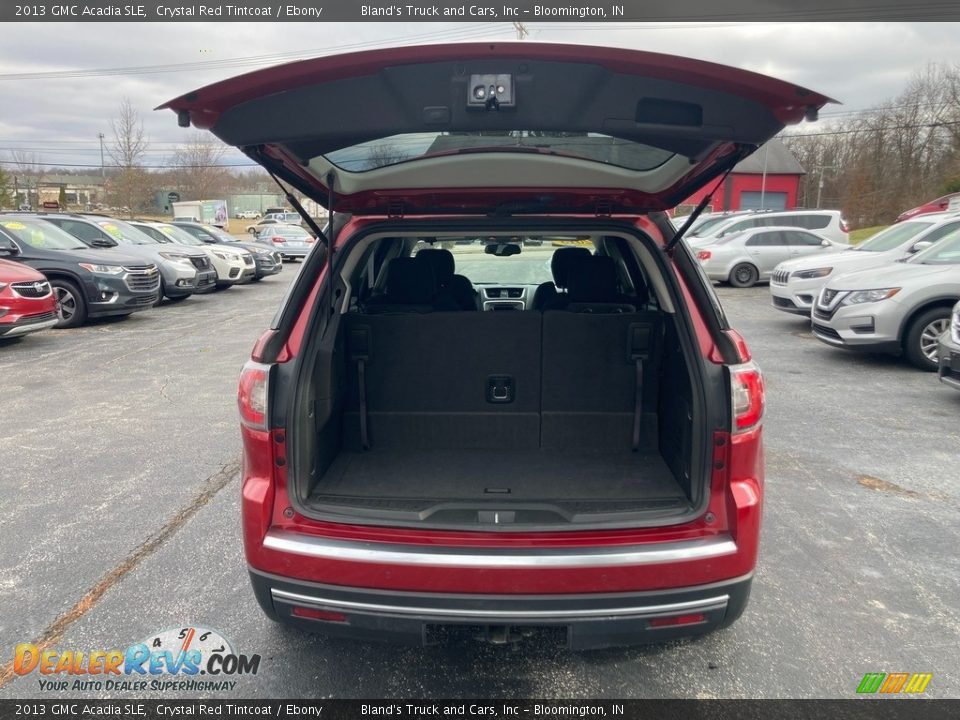 2013 GMC Acadia SLE Crystal Red Tintcoat / Ebony Photo #5