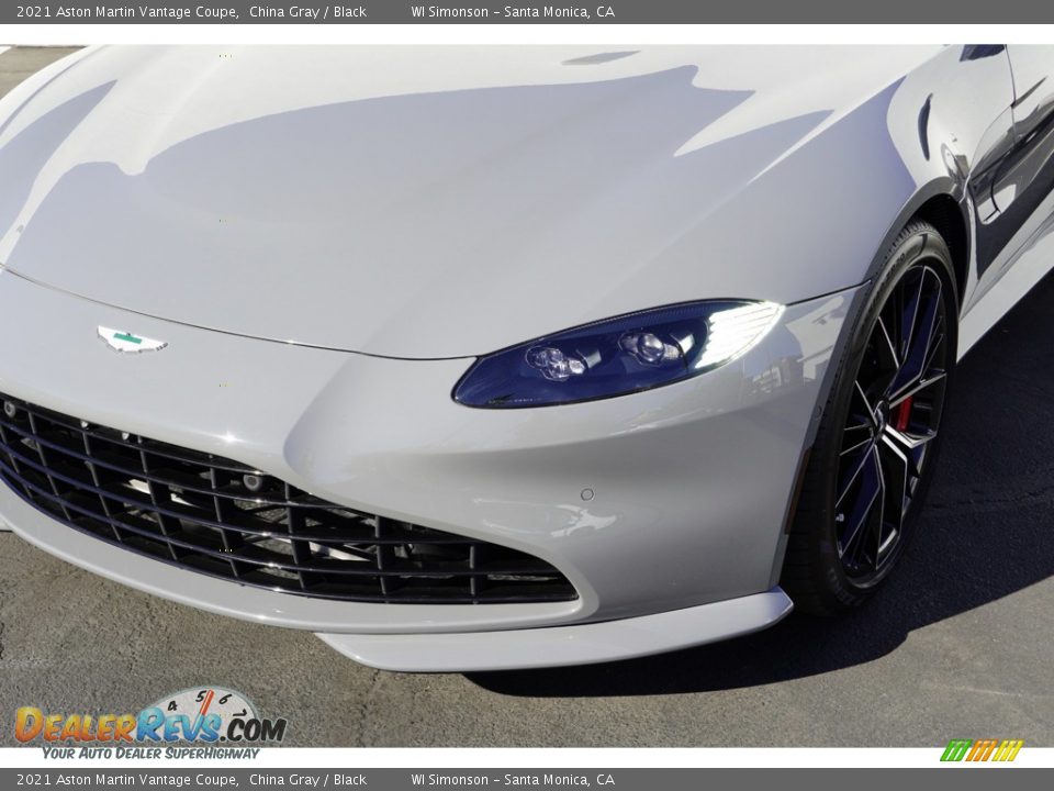 2021 Aston Martin Vantage Coupe China Gray / Black Photo #6