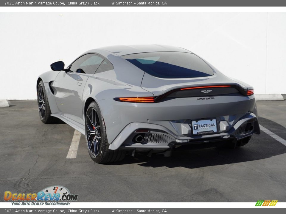 2021 Aston Martin Vantage Coupe China Gray / Black Photo #9