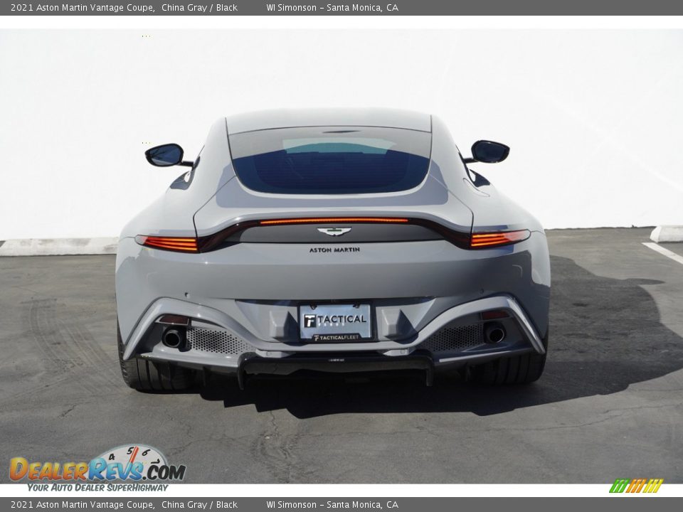 2021 Aston Martin Vantage Coupe China Gray / Black Photo #11