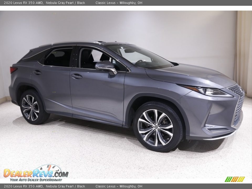 2020 Lexus RX 350 AWD Nebula Gray Pearl / Black Photo #1