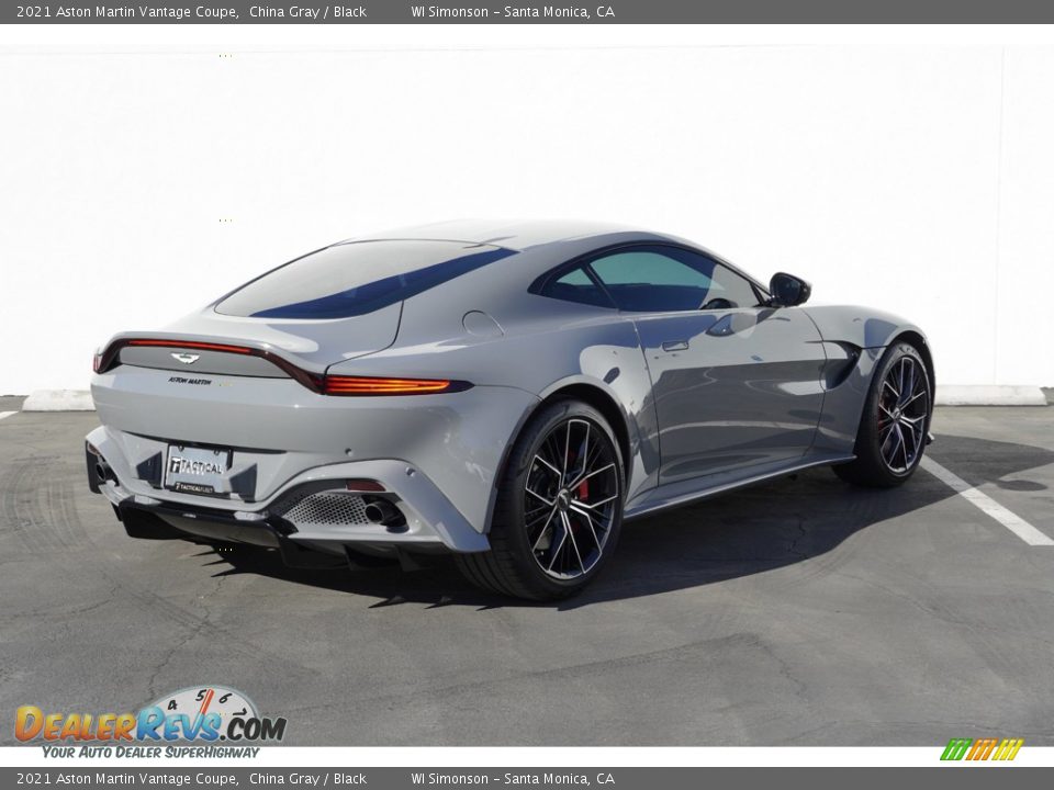 2021 Aston Martin Vantage Coupe China Gray / Black Photo #13