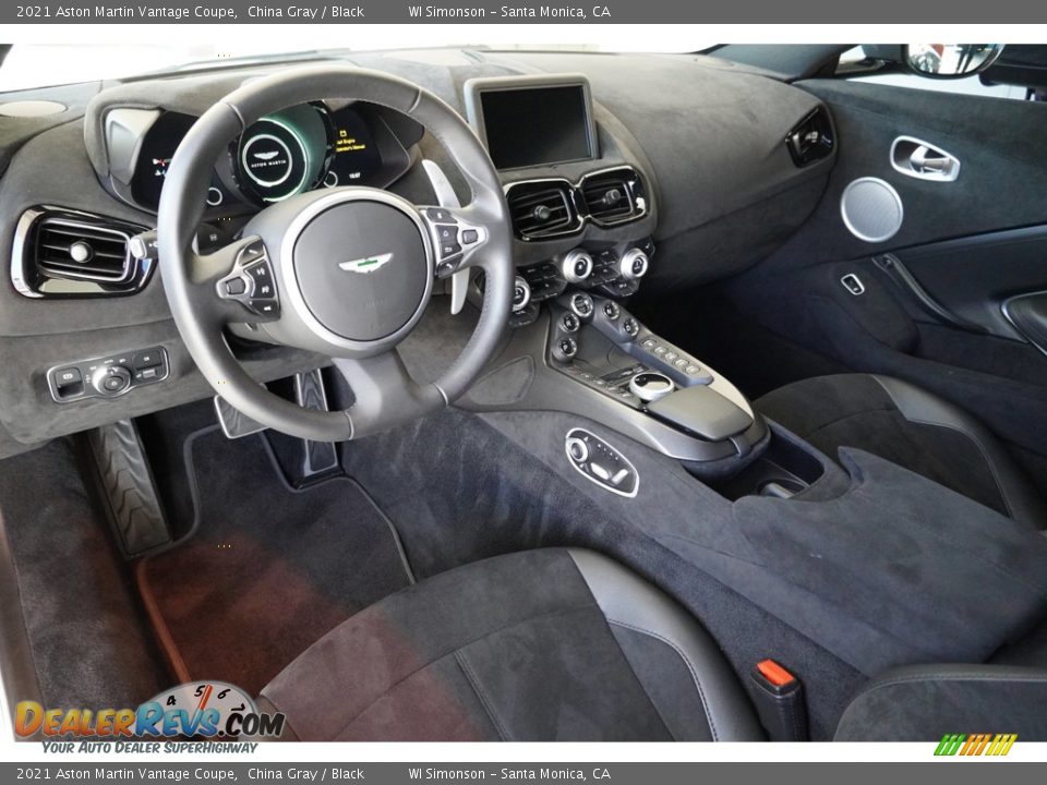Black Interior - 2021 Aston Martin Vantage Coupe Photo #18