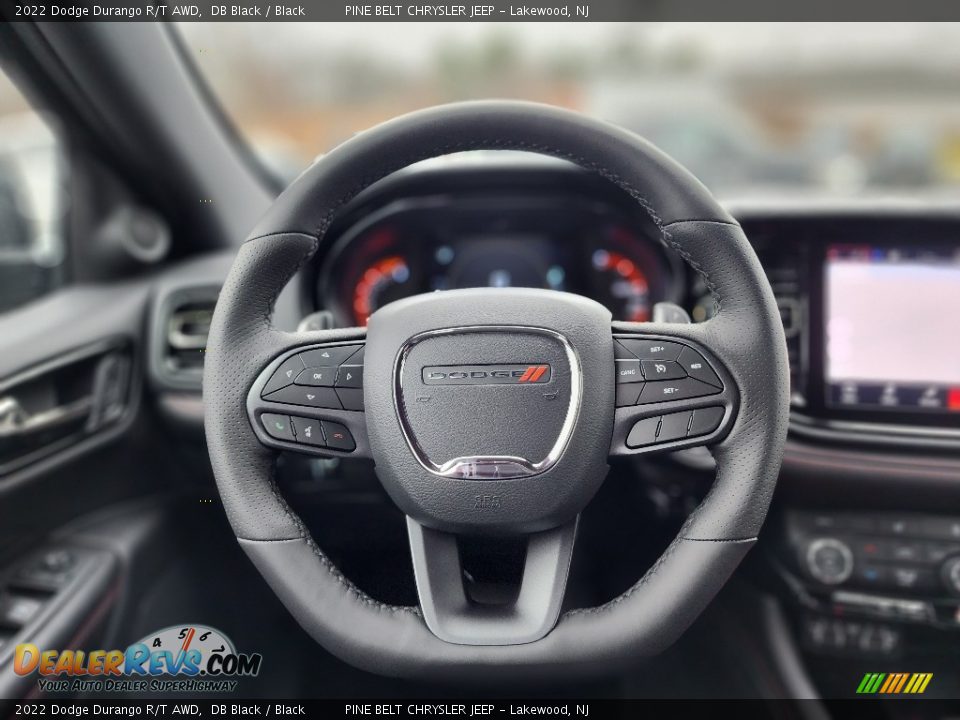 2022 Dodge Durango R/T AWD Steering Wheel Photo #13