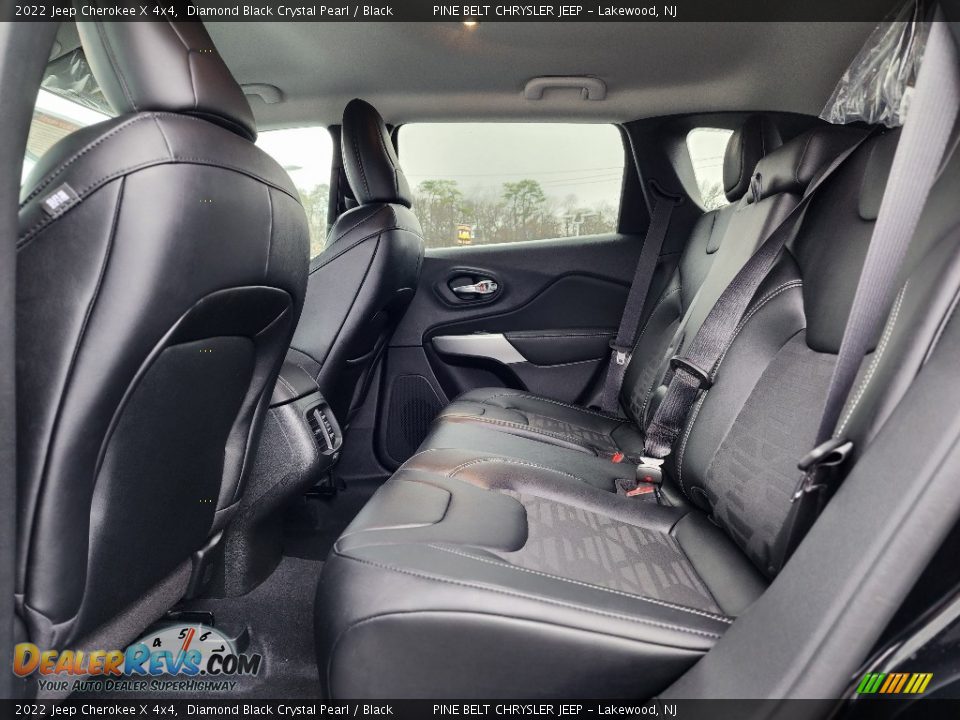 Rear Seat of 2022 Jeep Cherokee X 4x4 Photo #7